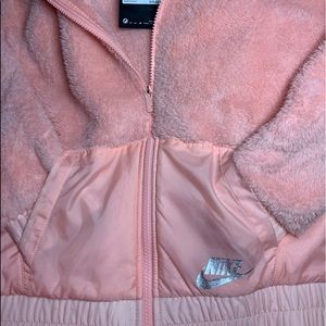 nike jacket (hoodie) sherpa